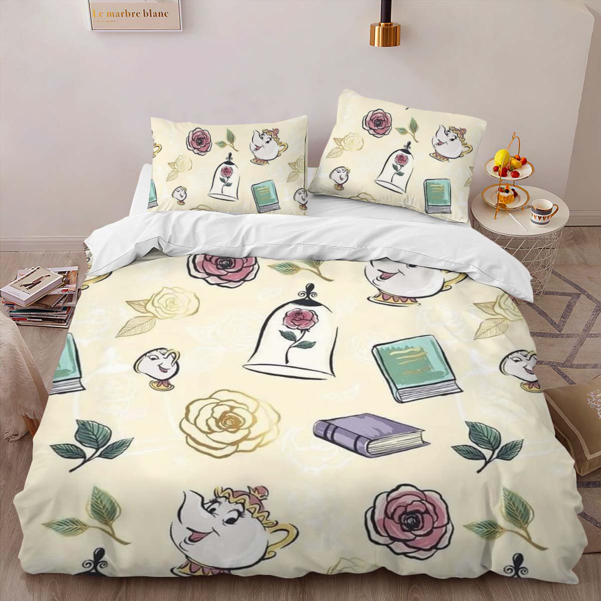 Bella Beauty and the Beast 28 Duvet Cover 2