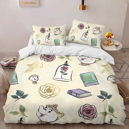 Bella Beauty and the Beast 28 Duvet Cover 2