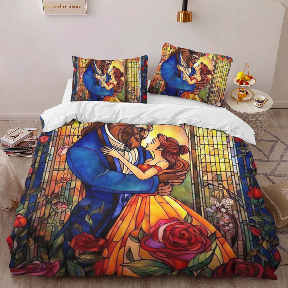 Bella Beauty and the Beast 3 Duvet Cover 2