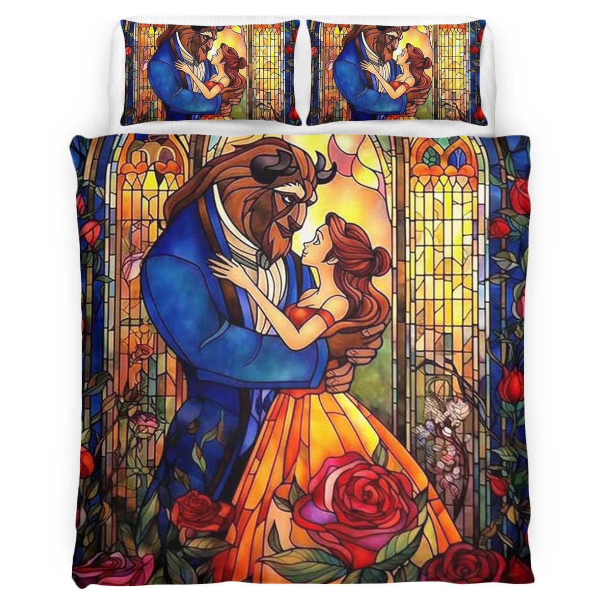 Bella Beauty and the Beast 3 Duvet Cover