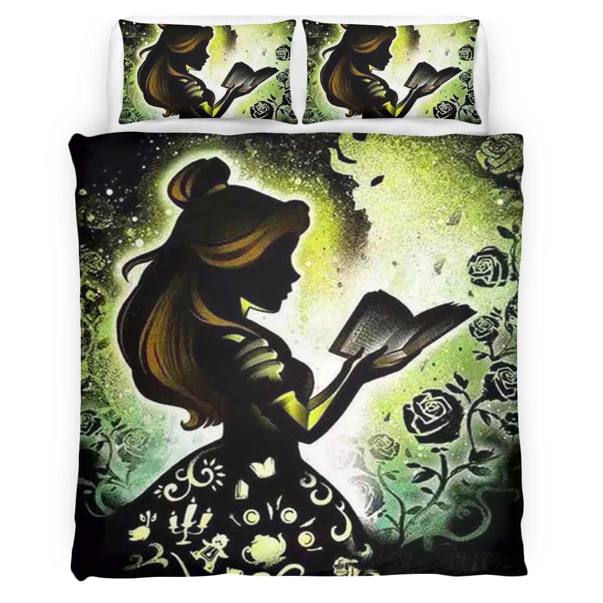 Bella Beauty and the Beast 5 Duvet Cover