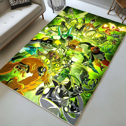 Ben 10 All Characters 02 Rug