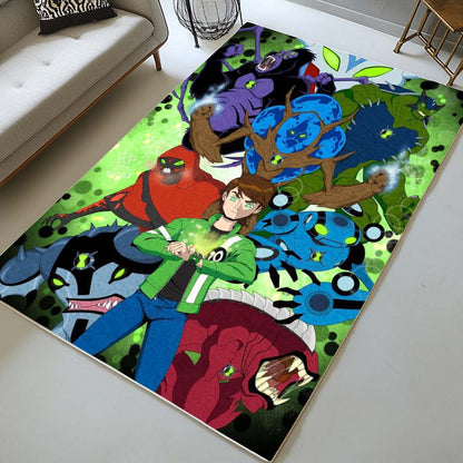 Ben 10 All Characters 03 Rug