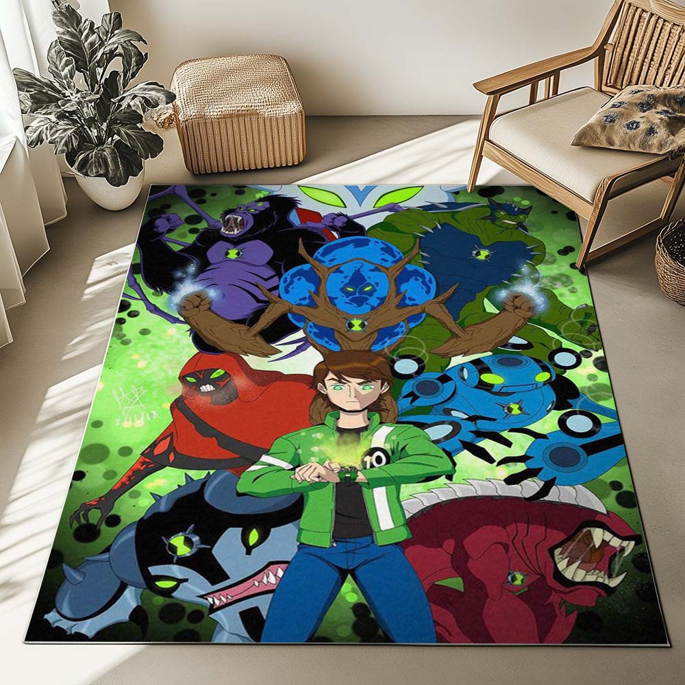 Ben 10 All Characters 03 Rug 2