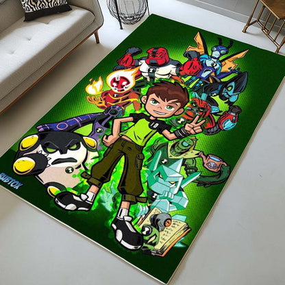 Ben 10 All Characters 09 Rug
