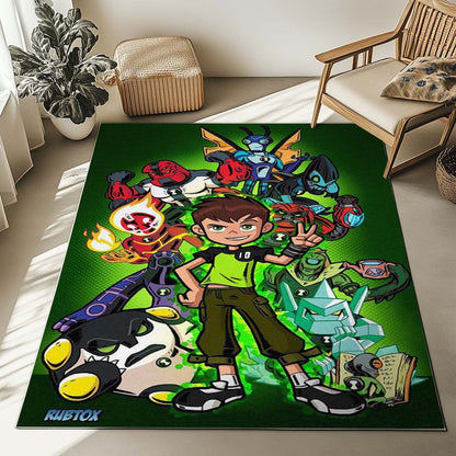 Ben 10 All Characters 09 Rug 2