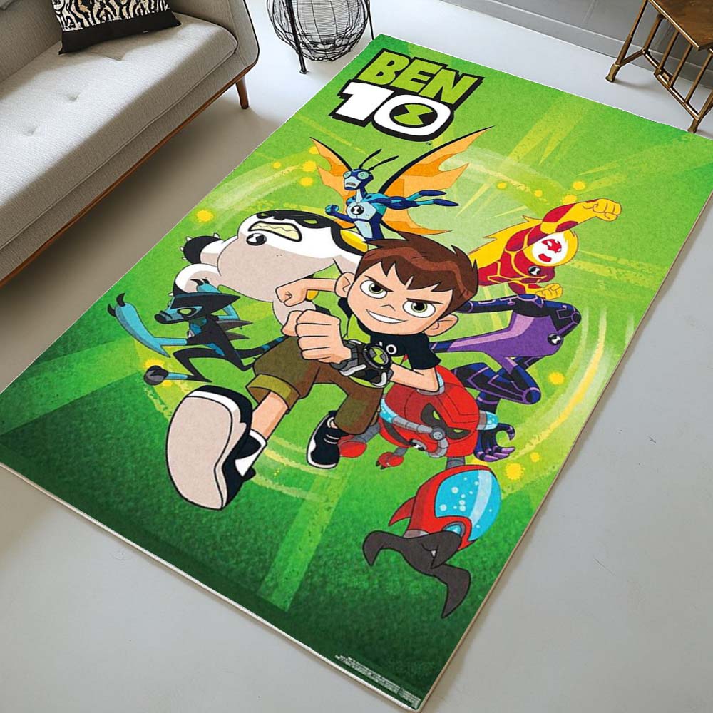 Ben 10 All Characters 11 Rug