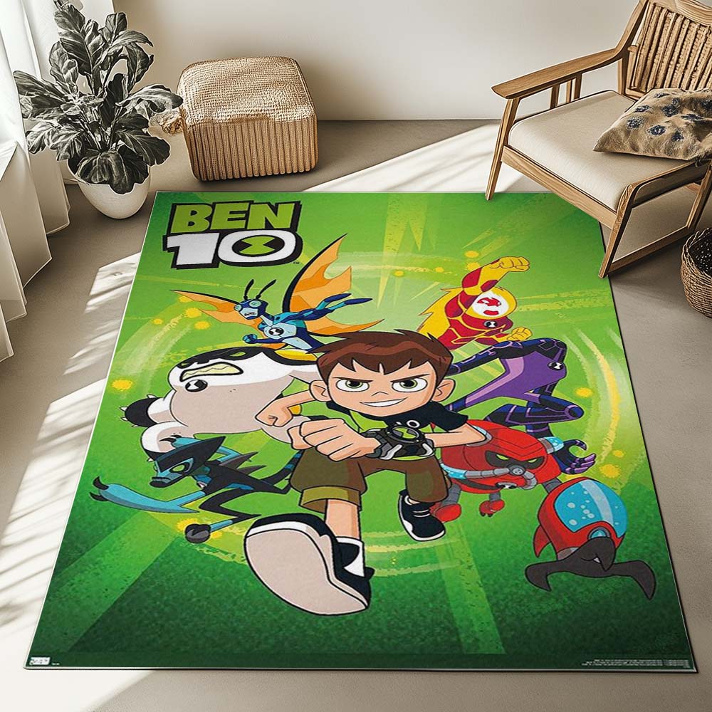 Ben 10 All Characters 11 Rug 2