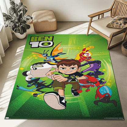 Ben 10 All Characters 11 Rug 2