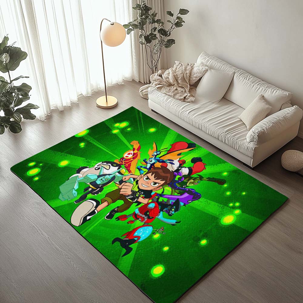 Ben 10 All Characters 14 Rug