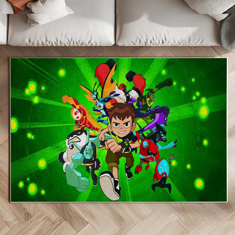 Ben 10 All Characters 14 Rug 2