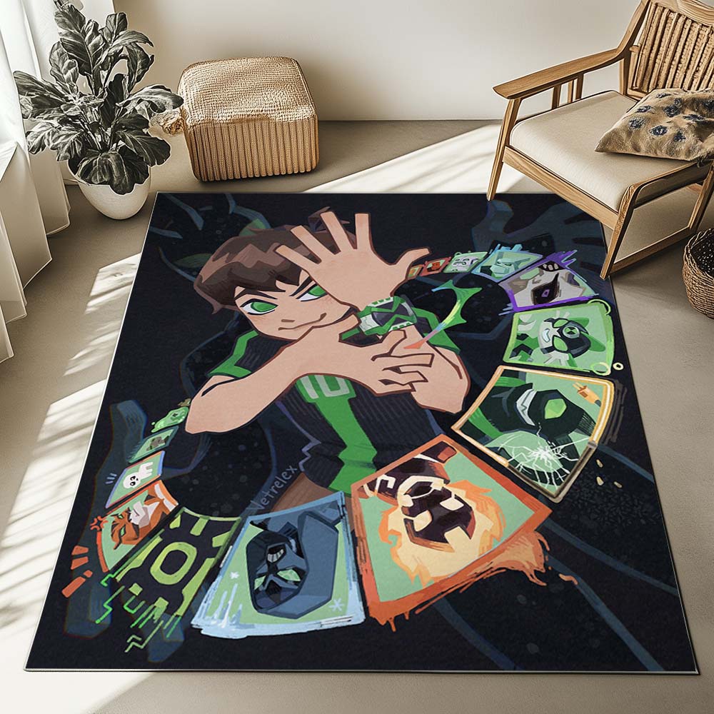 Ben 10 Ben Tennyson 13 Rug 2