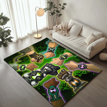 Ben 10 Into The Omniverse Rug