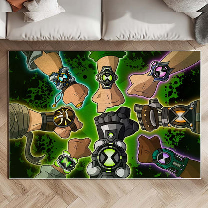 Ben 10 Into The Omniverse Rug 2