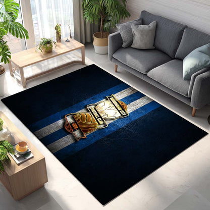 Birmingham City FC EFL Championship Blue Metal Rug 2