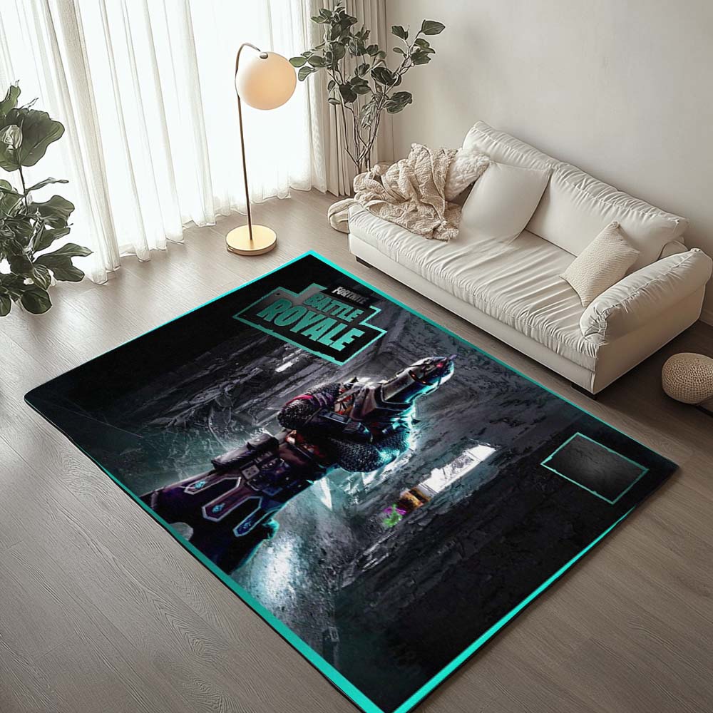 Black Knight Fortnite Skin 2 Rug