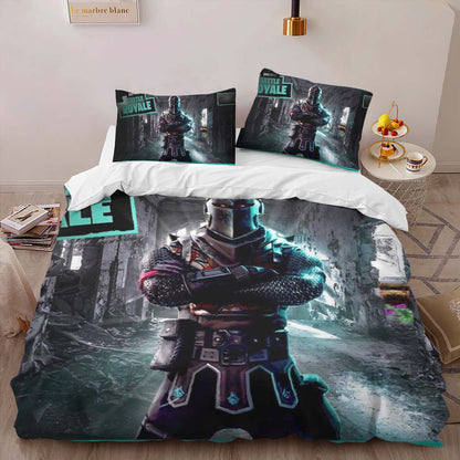 Black Knight Fortnite Skin 2 Duvet Cover 2