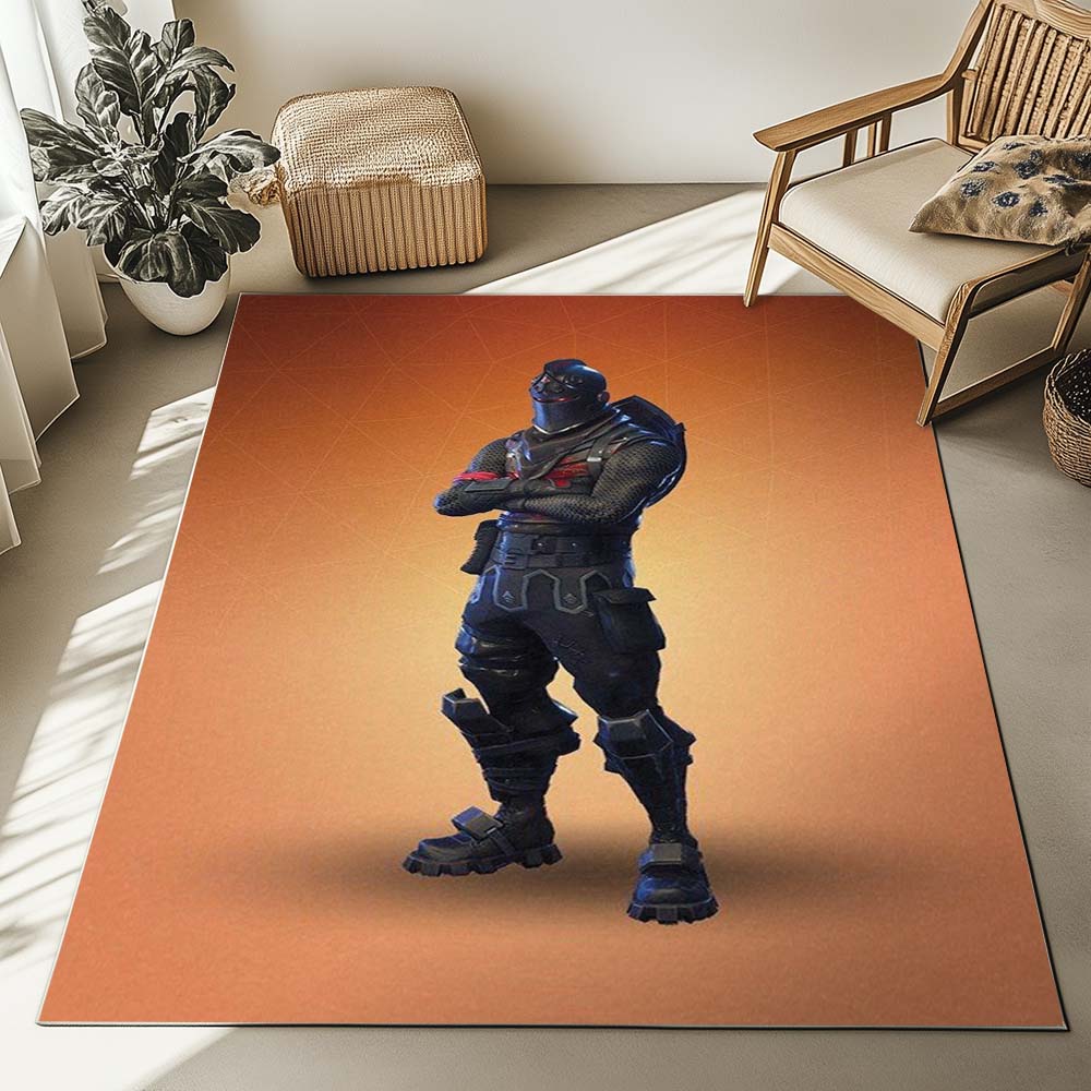 Black Knight Fortnite Skin 3 Rug