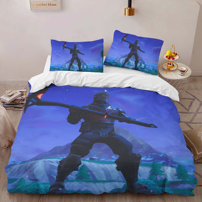 Black Knight Fortnite Skin 4 Duvet Cover 2