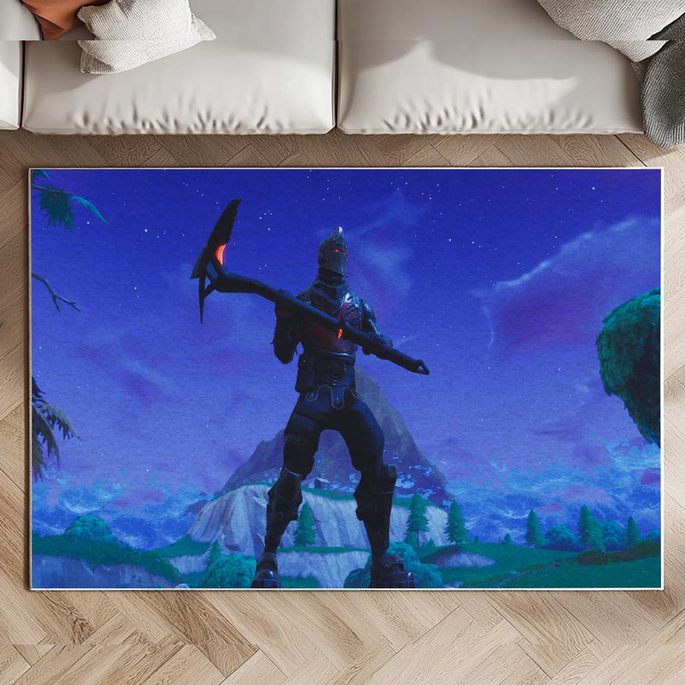 Black Knight Fortnite Skin 4 Rug 2
