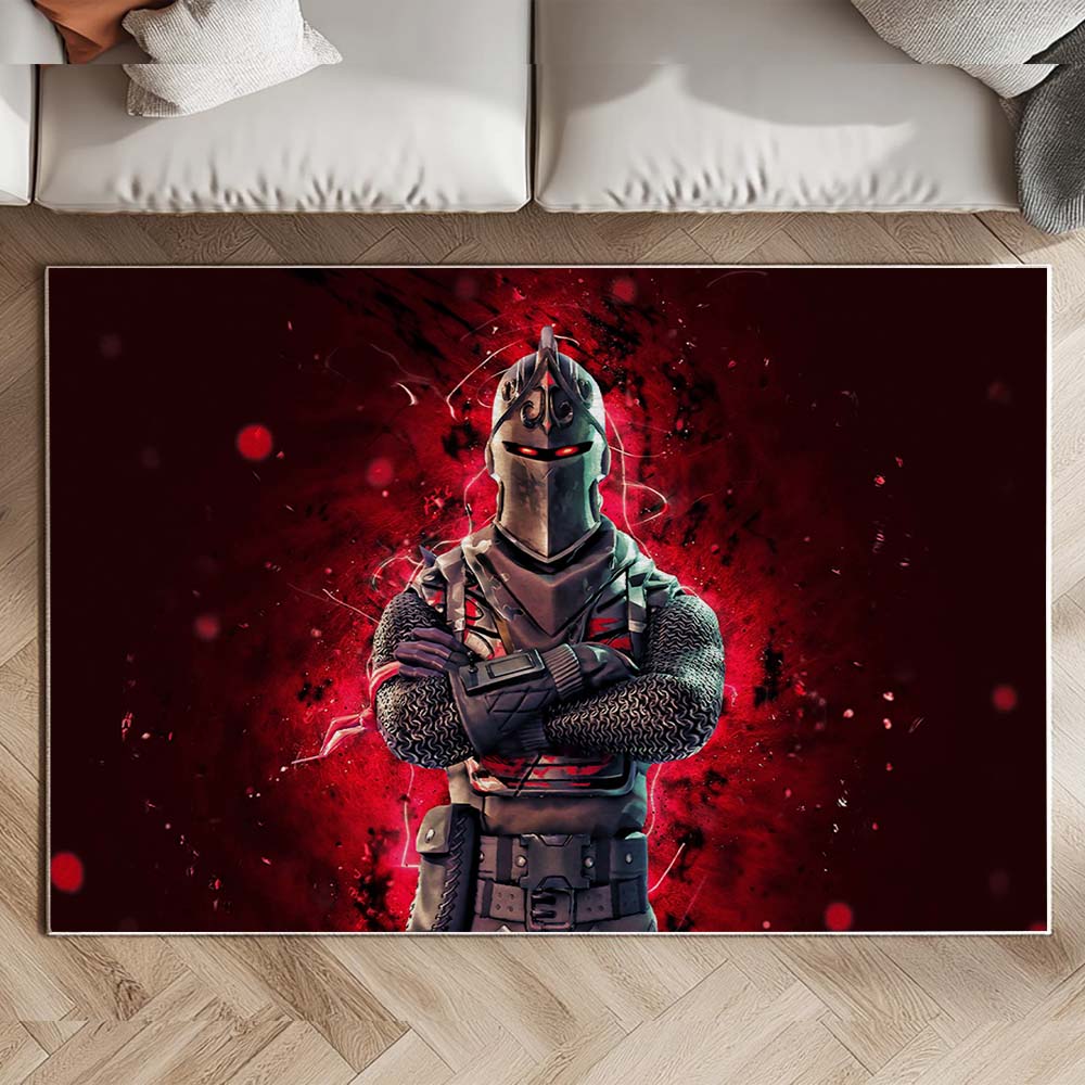Black Knight Fortnite Skin Rug 2
