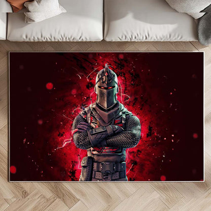 Black Knight Fortnite Skin Rug 2