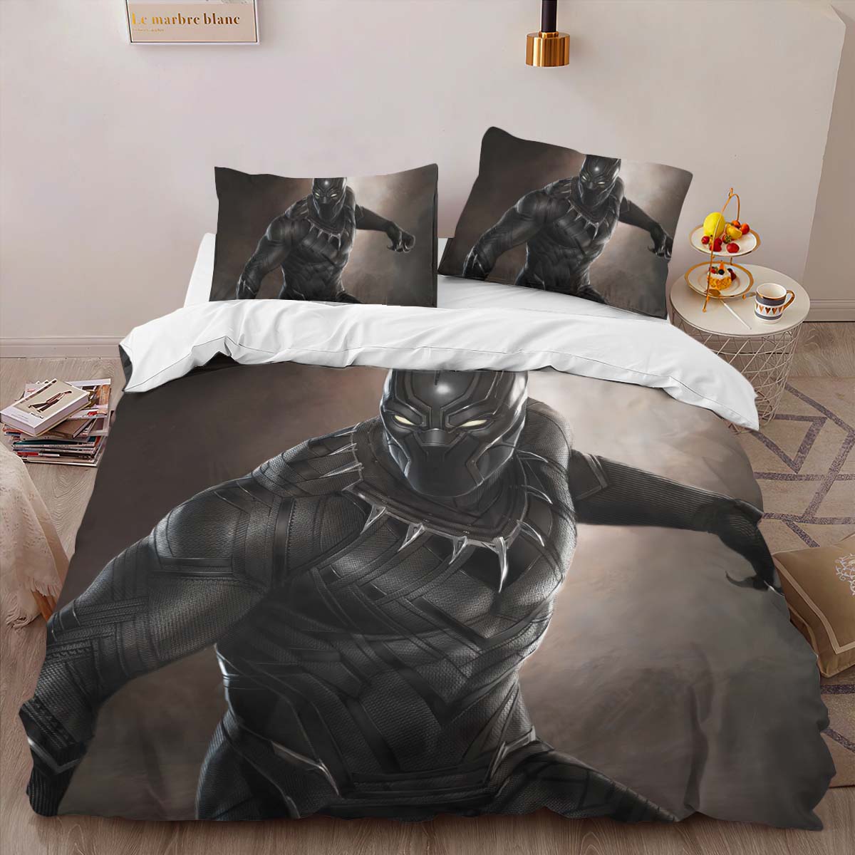 Black Panther Marvel 1002 Duvet Cover 2