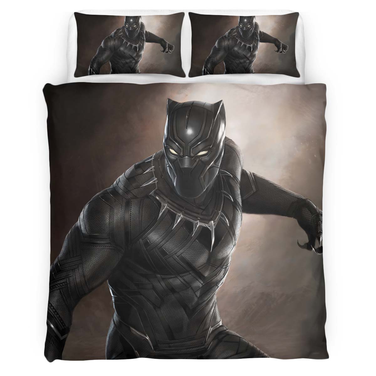 Black Panther Marvel 1002 Duvet Cover