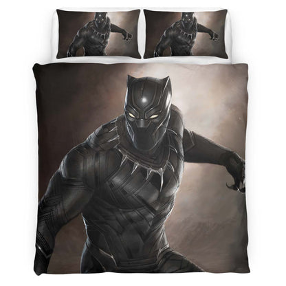 Black Panther Marvel 1002 Duvet Cover