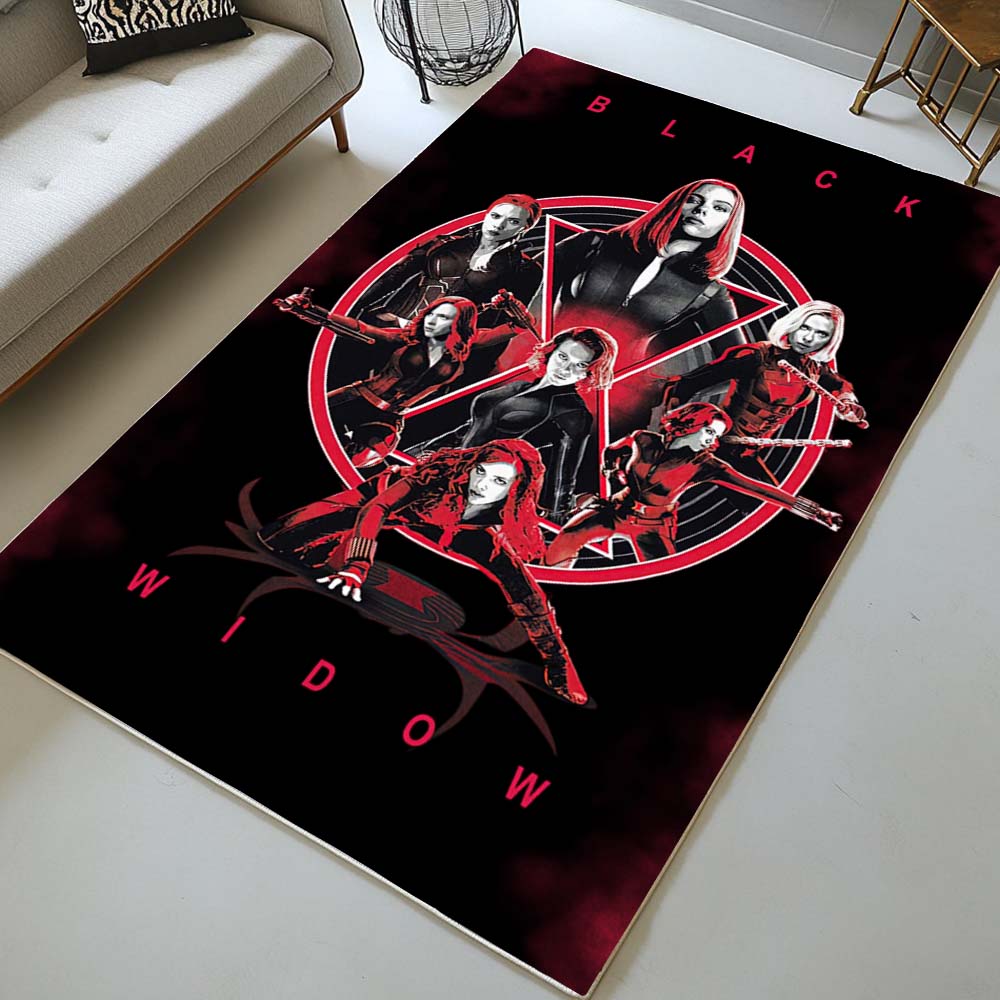 Black Widow Marvel Rug
