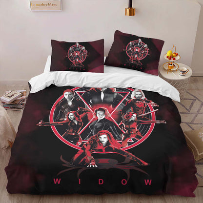 Black Widow Marvel Duvet Cover 2