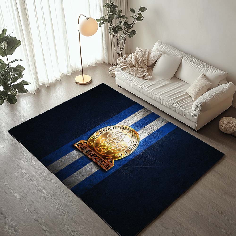 Blackburn Rovers FC EFL Championship Blue Metal Rug