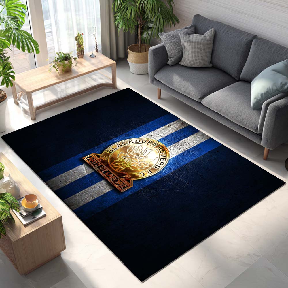 Blackburn Rovers FC EFL Championship Blue Metal Rug 2