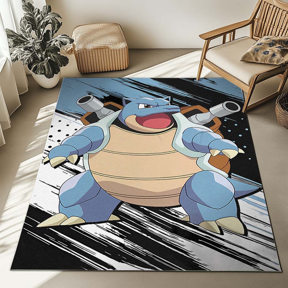 Blastoise Pokemon Rug