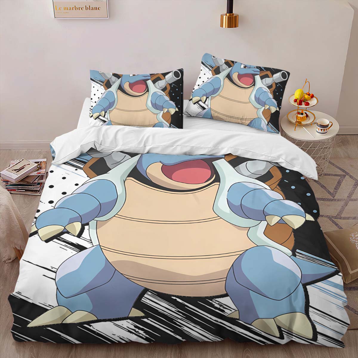 Blastoise Pokemon Duvet Cover 2