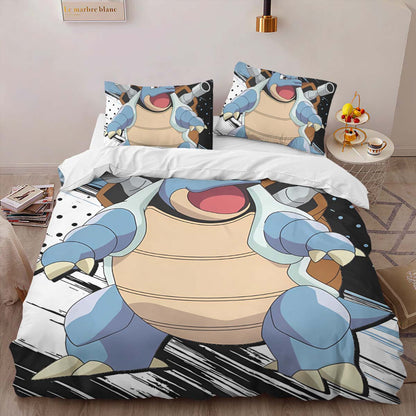 Blastoise Pokemon Duvet Cover 2