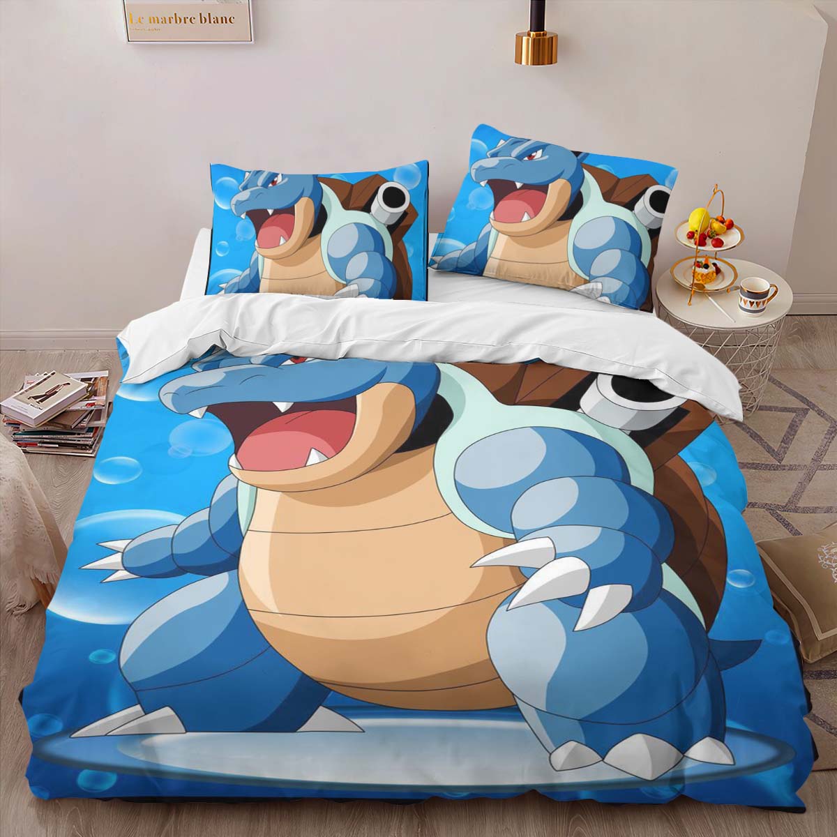 Blastoise Pokemon 2 Duvet Cover 2