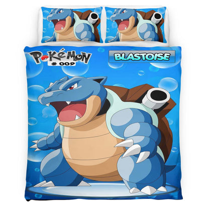 Blastoise Pokemon 2 Duvet Cover
