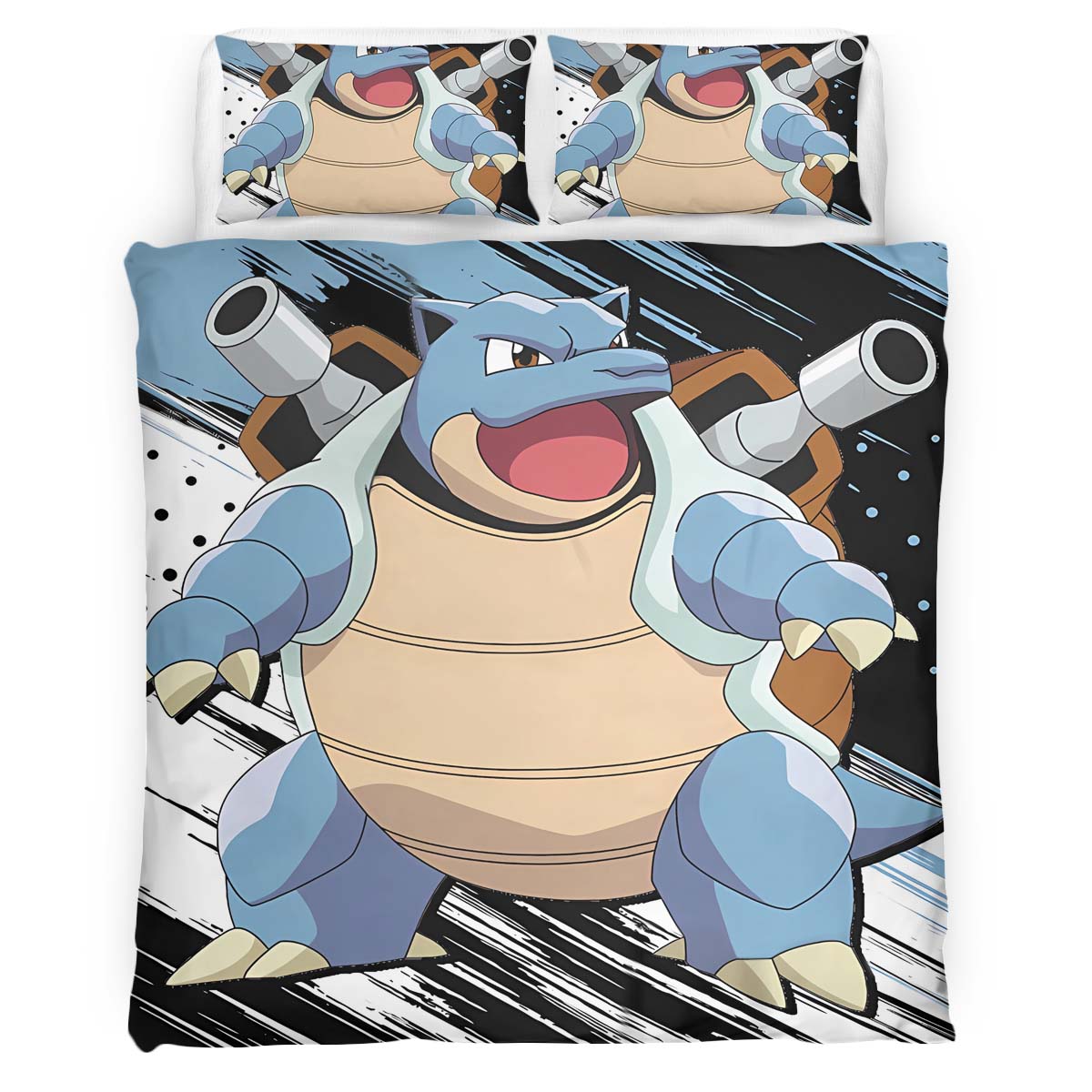 Blastoise Pokemon Duvet Cover