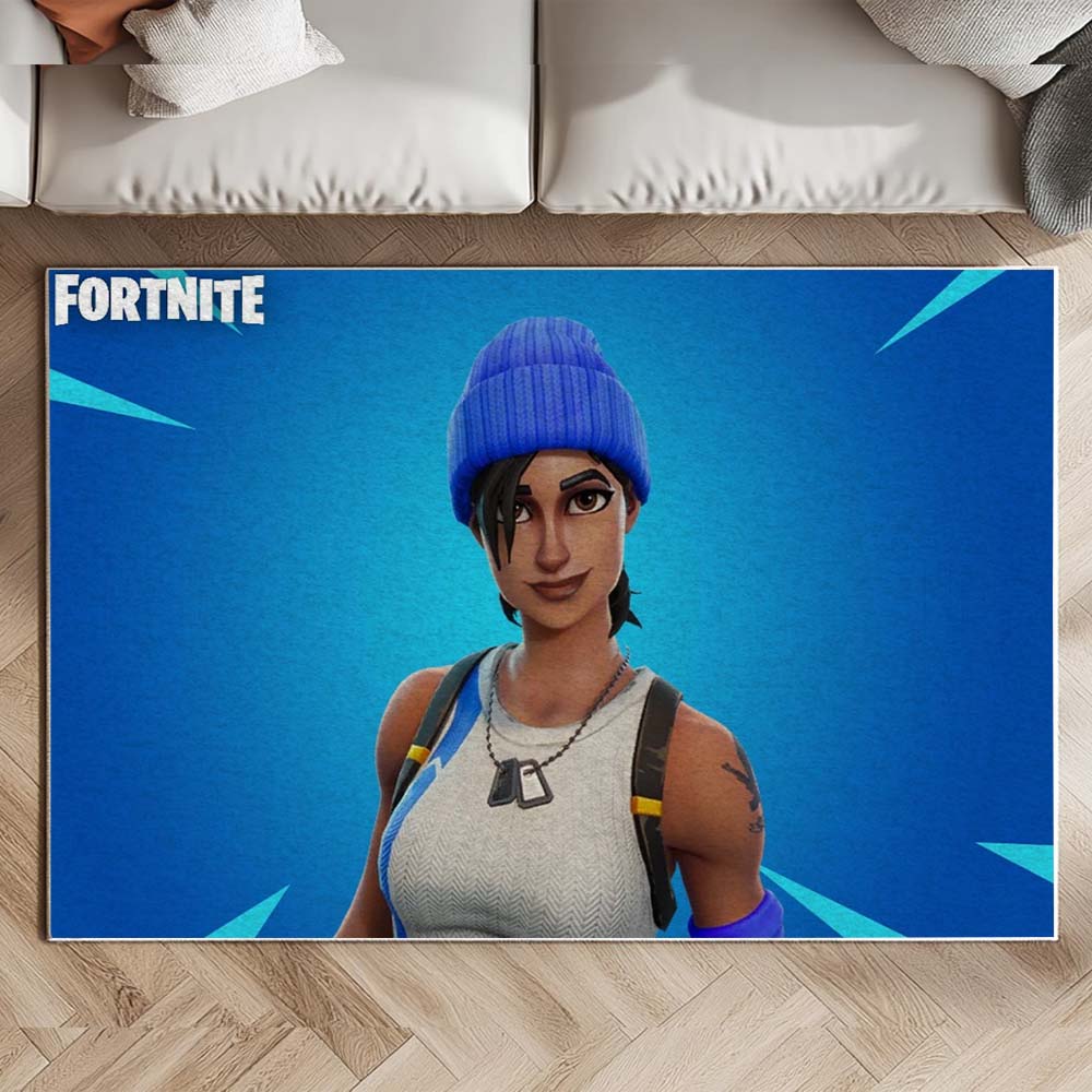 Blue Team Leader Skin Fortnite 3 Rug 2
