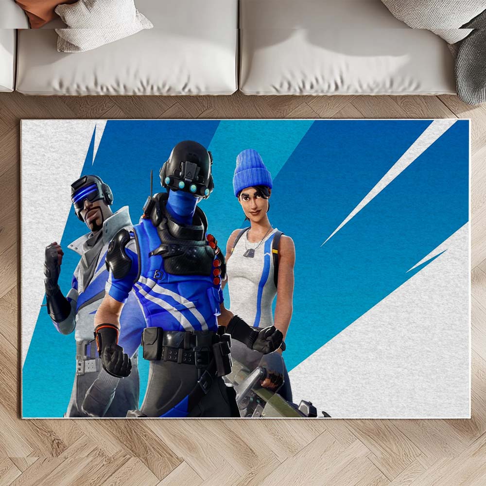 Blue Team Leader Skin Fortnite 5 Rug 2