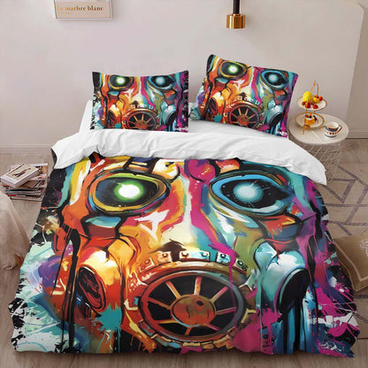 Borderlands Graffiti Games Duvet Cover 2