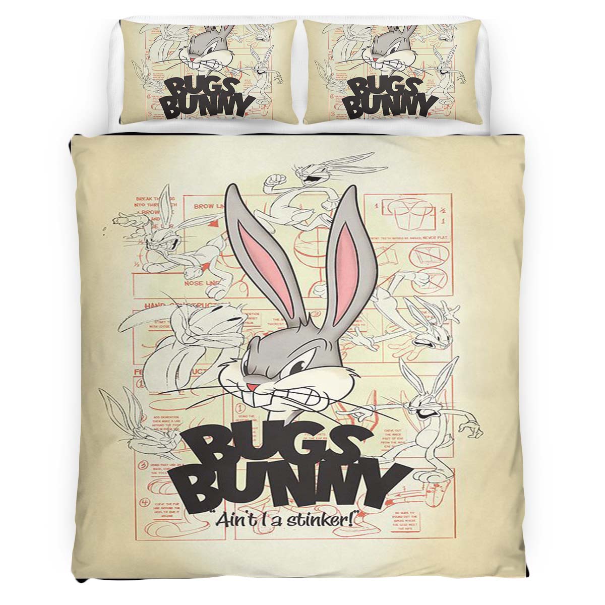 Bugs Bunny Looney Tunes 01 Duvet Cover