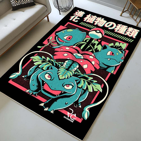 Bulbasaur Grass Pokemon 2 Rug