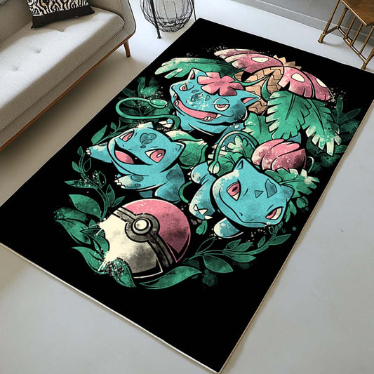 Bulbasaur Grass Posion Pokemon Rug