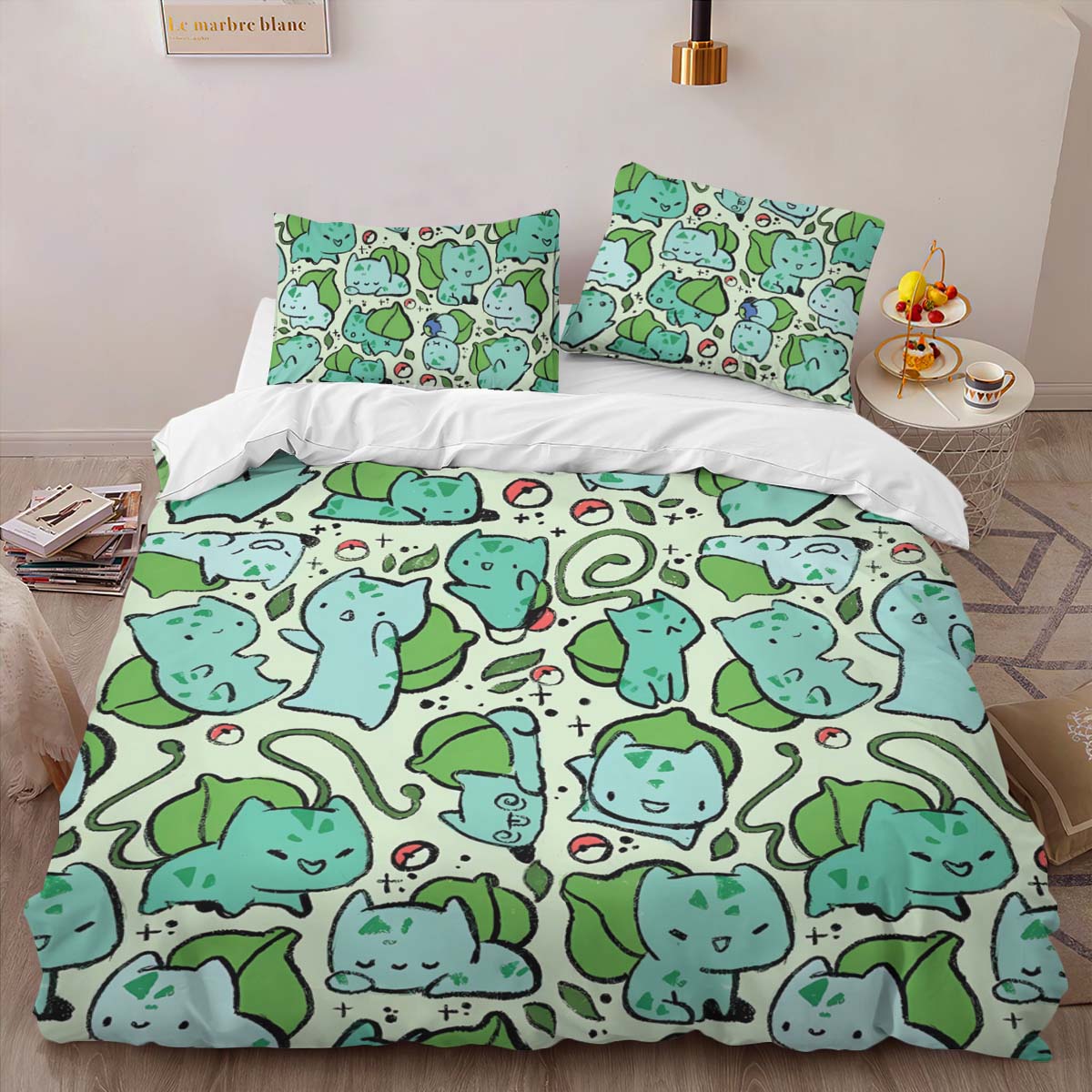 Bulbasaur Pokemon Duvet Cover 2
