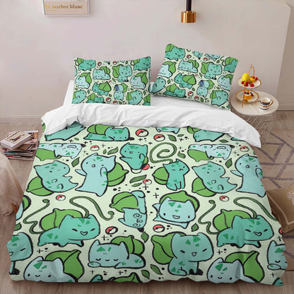 Bulbasaur Pokemon Duvet Cover 2