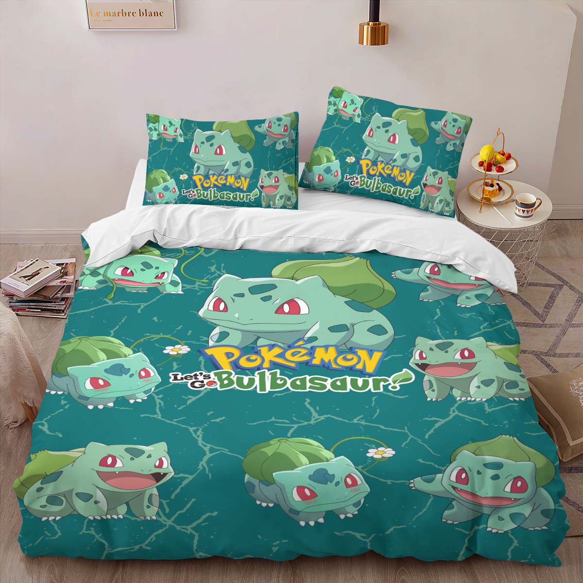 Bulbasaur Pokemon 2 Duvet Cover 2