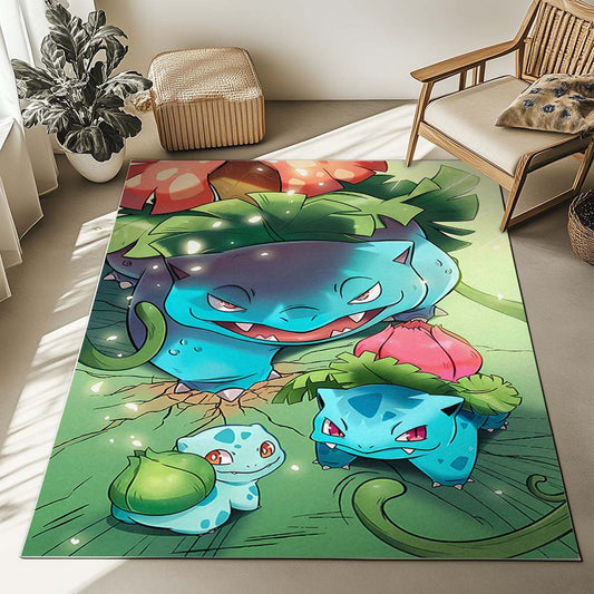 Bulbasaur Pokemon 3 Rug