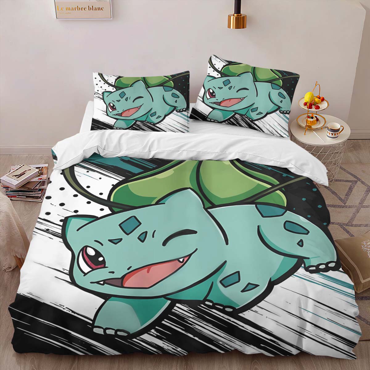Bulbasaur Pokemon 4 Duvet Cover 2